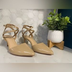 Antonio Melani Ankle Wrap Kitten Heel